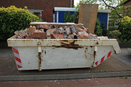 Professional team clearing a house in Surbiton