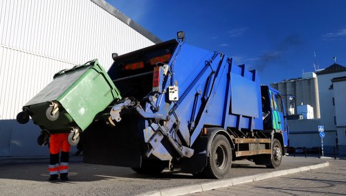 Surbiton residents participating in recycling