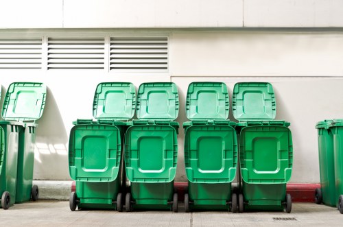 Various types of enclosed skips available for hire